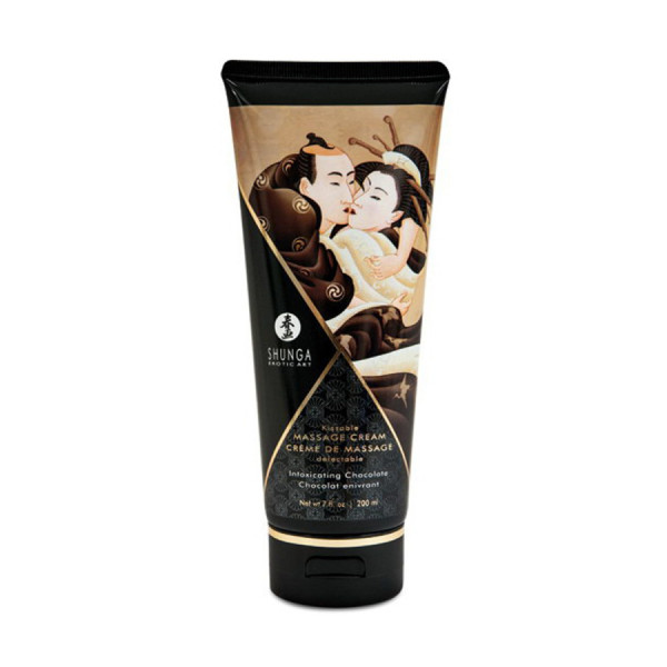 Crème hydratante de massage chocolat 200ml 